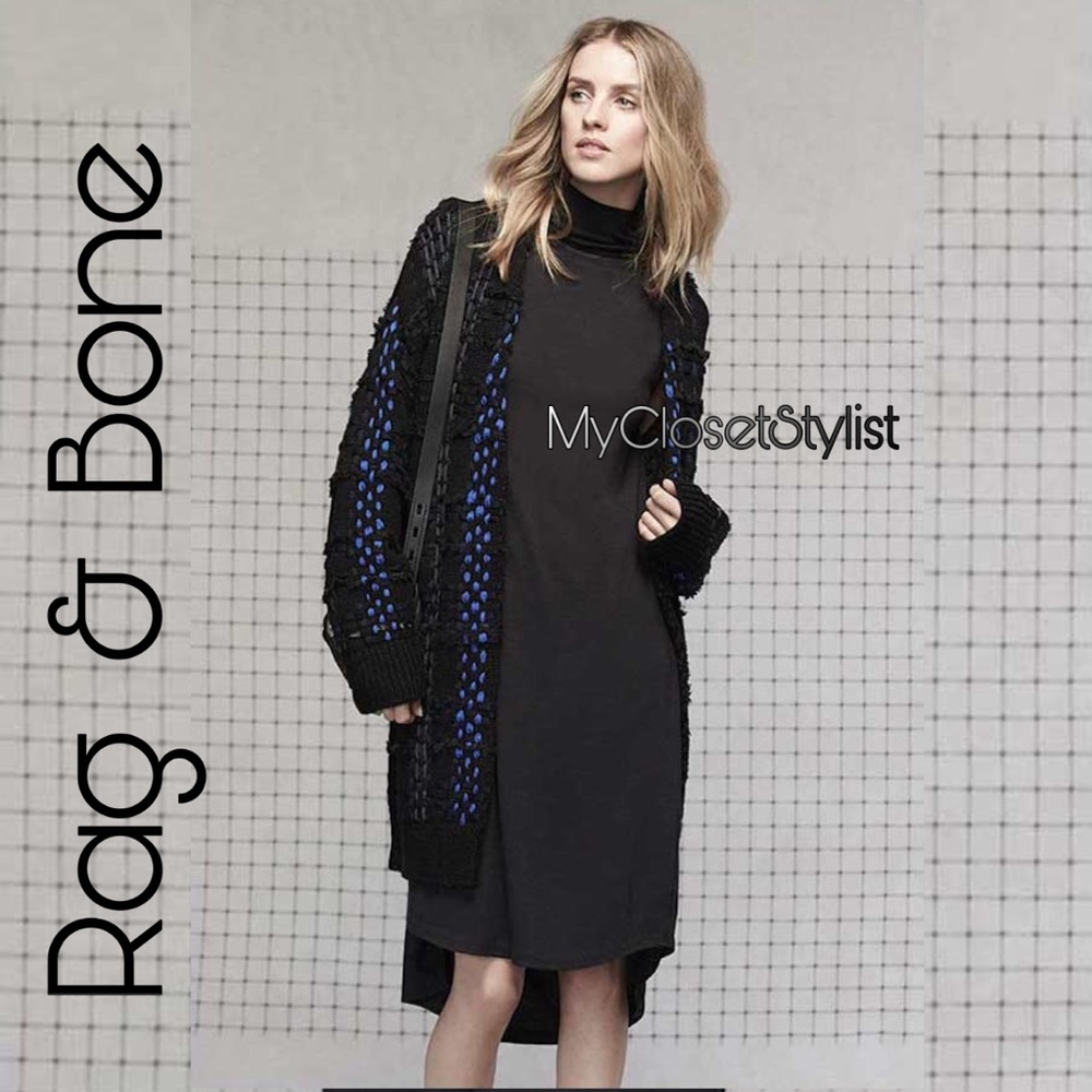 RAG & BONE Cardigan Sweater Coat NWT $800 Jacket XS/S New with Tags OOAK GIFT - Picture 1 of 9